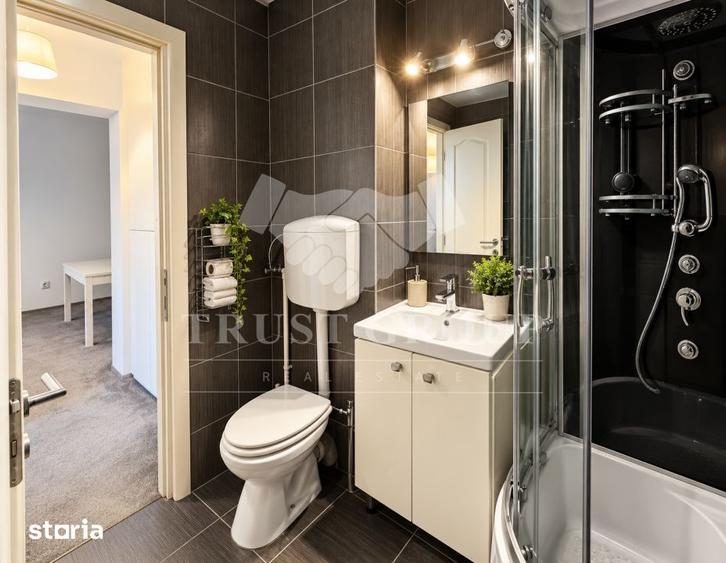 Apartament cu 2 camere semidecomandat, mobilat în Pajura