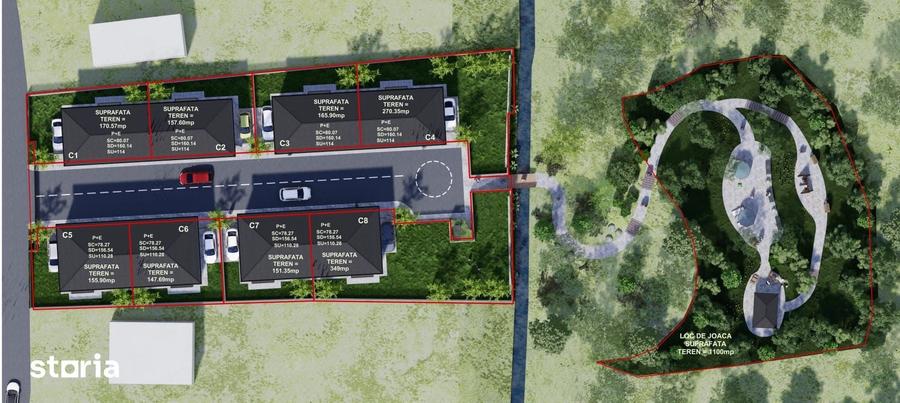 Unitate duplex l teren l parcare l parc privat l Tauti - 1