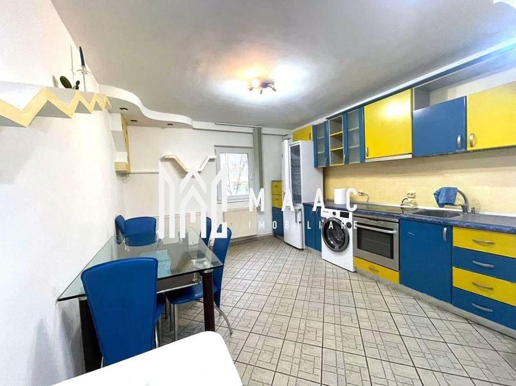 Apartament cu 3 camere decomandat, mobilat în Mihai Viteazul