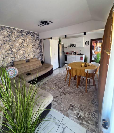 Casă cu 2 camere cu Teren 200 Mp în Hinova