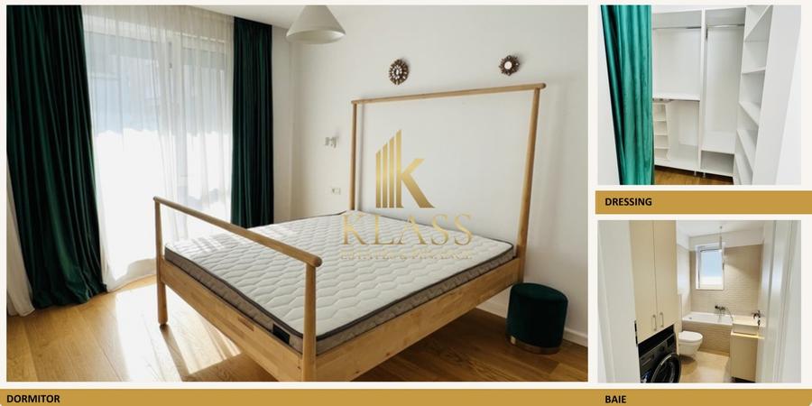 Apartament cu 2 camere semidecomandat, mobilat în Pipera