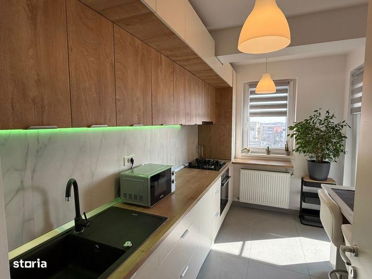 Apartament cu 3 camere decomandat, mobilat în Apărătorii Patriei