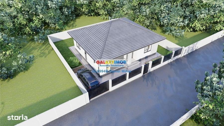 Casă cu 4 camere cu Teren 335 Mp în Domnești