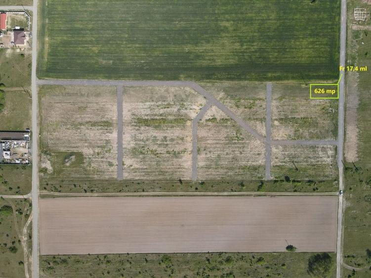 Teren Construcții intravilan de 626 mp, în Moșnița Nouă