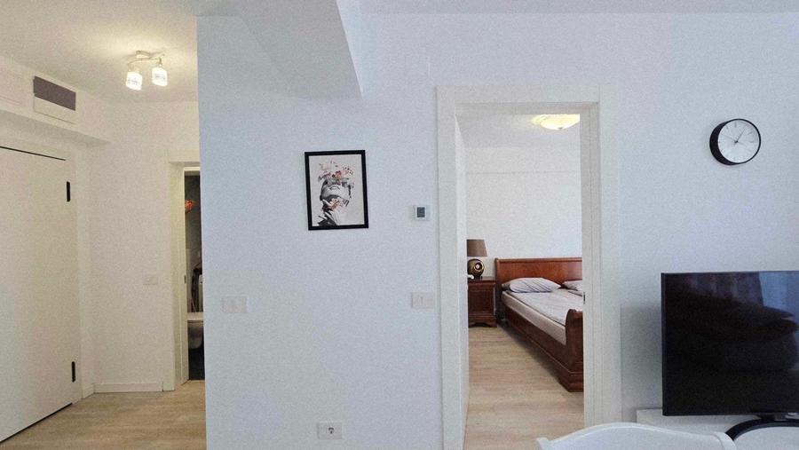 Apartament cu 2 camere nedecomandat în Nufărul
