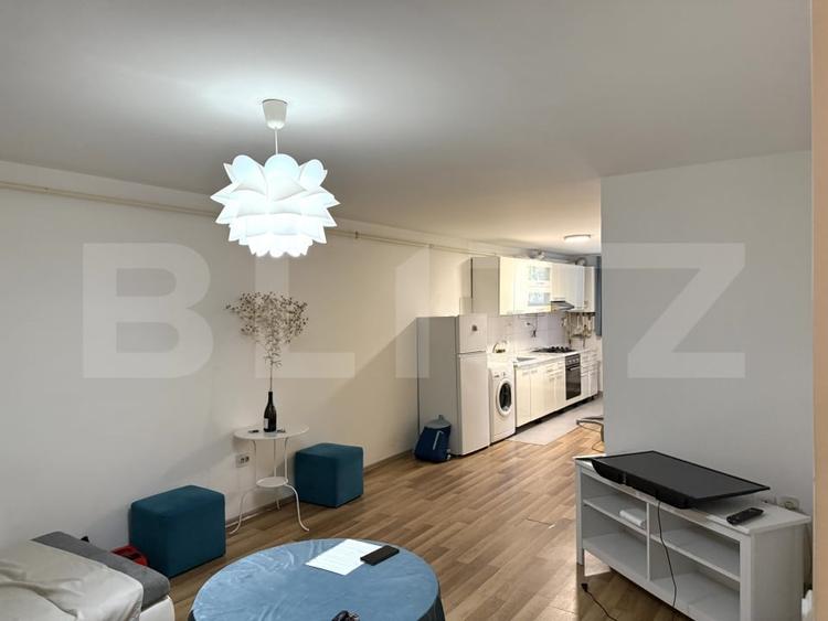 Apartament cu 2 camere semidecomandat, mobilat în Mănăștur
