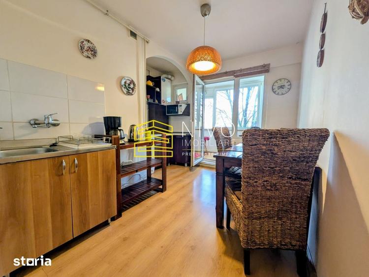 Apartament cu 2 camere decomandat, mobilat în Dâmbu Pietros