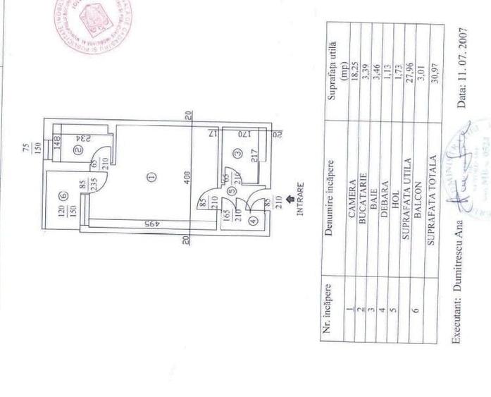 Garsonieră semidecomandată în Drumul Taberei