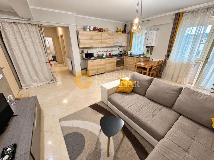 Apartament cu 3 camere, mobilat în Lunca Cetățuii