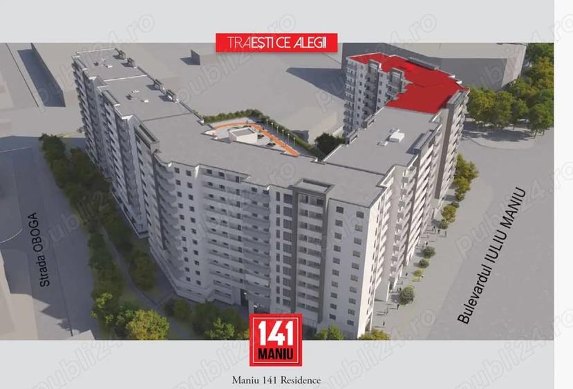 Garsonieră decomandată în Păcii