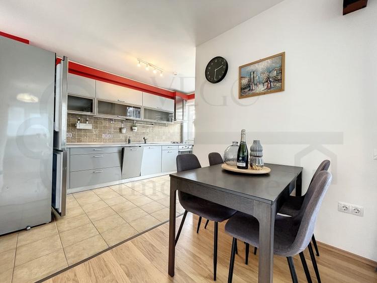 Apartament cu 2 camere semidecomandat, mobilat în Bună Ziua