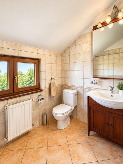 Casă individuală cu 4 camere cu Canalizare în Sânmihaiu Român