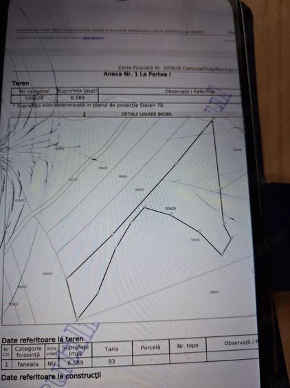 Teren de 6589 mp, în Vama Buzăului