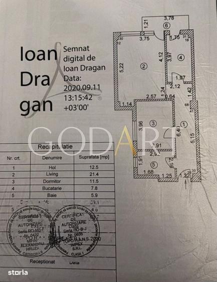 Apartament cu 2 camere decomandat în Băneasa — fotografia 1