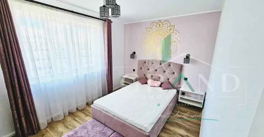 Apartament cu 3 camere semidecomandat, mobilat în Florești