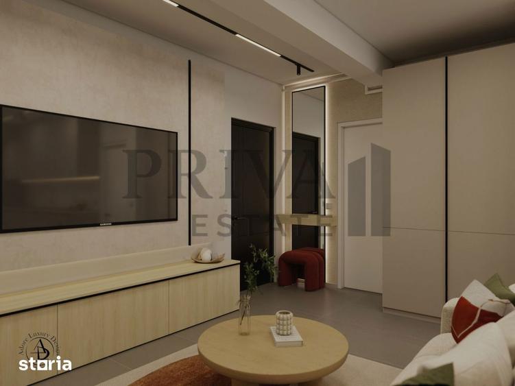 Apartament cu 2 camere, mobilat în Sud