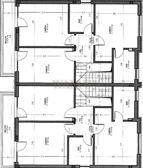 Duplex cu 4 camere cu Canalizare în Dâmbul Rotund
