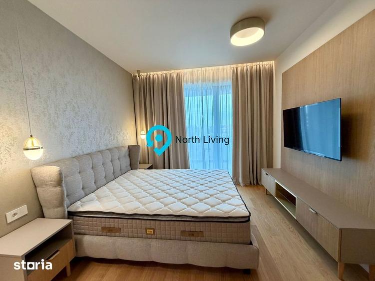 Apartament cu 4 camere, mobilat în Băneasa