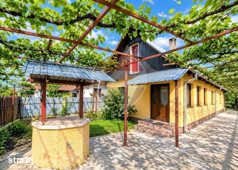 Casă cu 3 camere cu Teren 2254 Mp în Mănăstirea Cașin