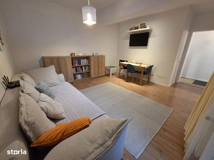 Apartament cu 2 camere semidecomandat, mobilat în Dobroești