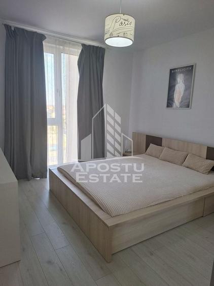 Apartament cu 2 camere semidecomandat, mobilat în Moșnița Nouă