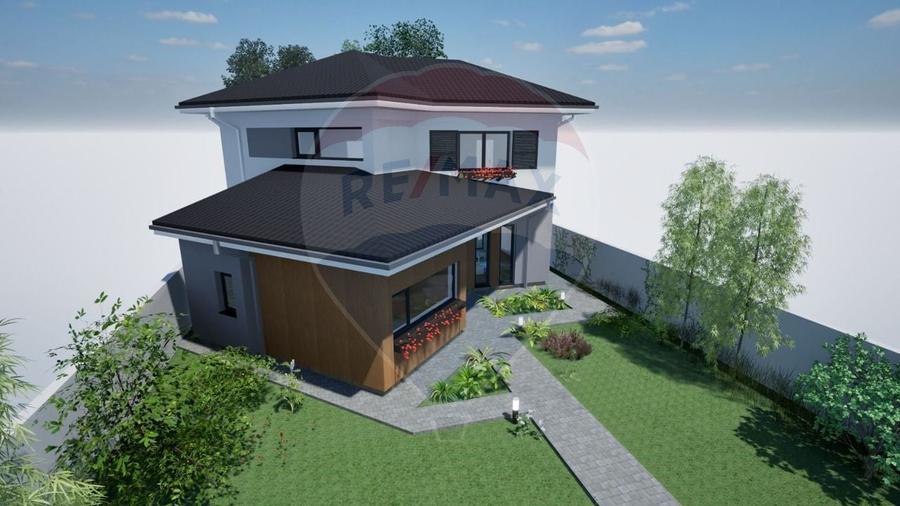 Casă individuală cu 4 camere cu Teren 750 Mp în Sud-Est