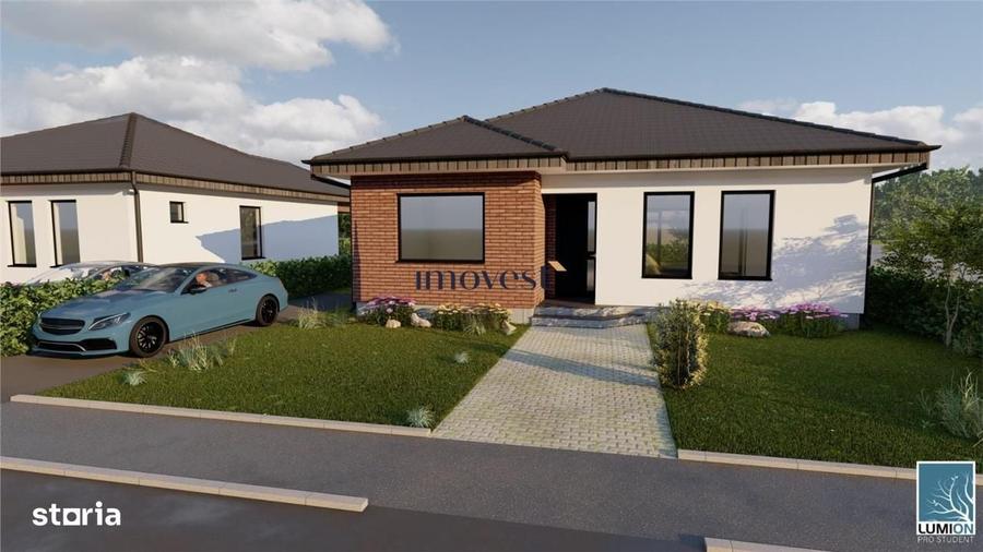Casa Noua Semifinisata de Vanzare | 3 Dormitoare | 500 mp teren | Peti - 5