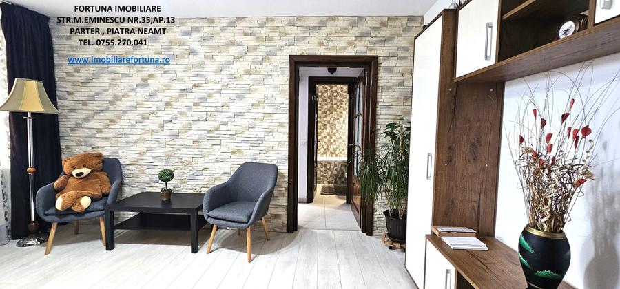 Apartament cu 2 camere semidecomandat în Dărmănești
