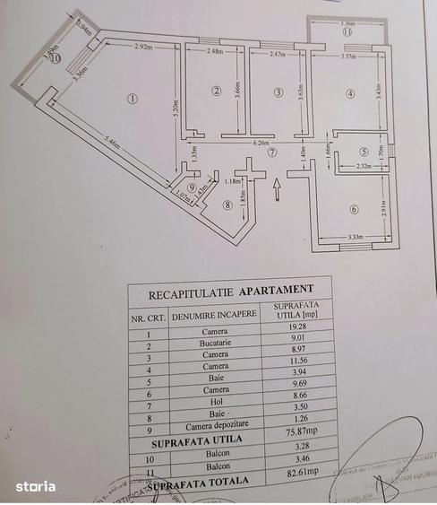 Apartament cu 4 camere decomandat în Tudor Vladimirescu