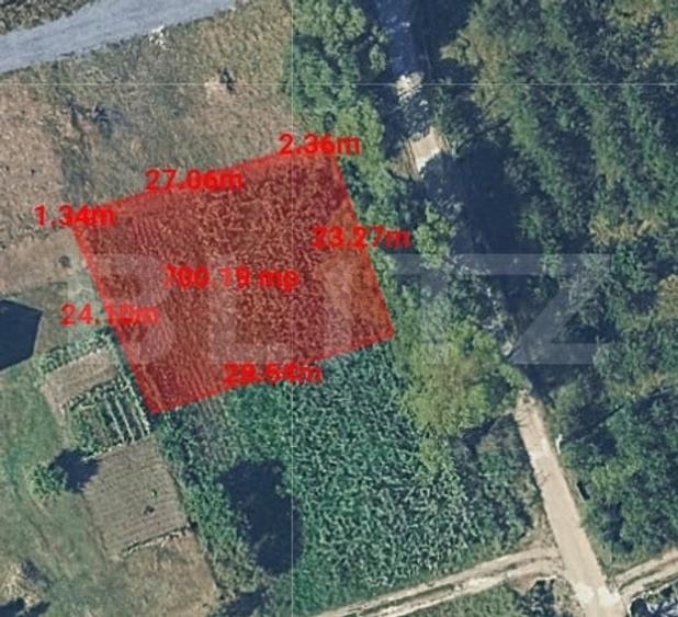 Teren Construcții intravilan de 700 mp, în Unirea