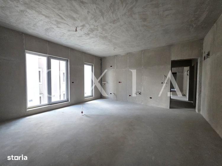 Apartament cu 2 camere semidecomandat în Gării