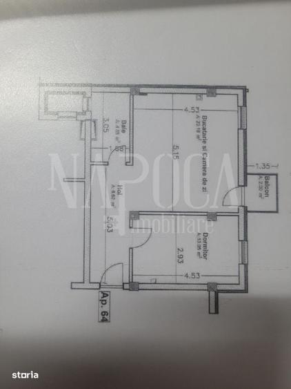 Apartament 2 camere de vanzare in Floresti - 5