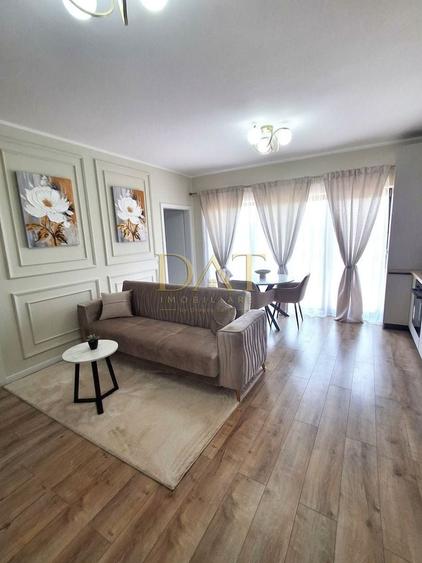 Apartament cu 2 camere semidecomandat în Baciu