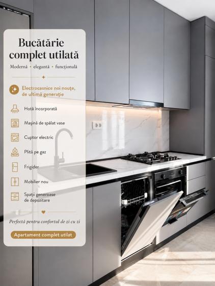 Garsonieră decomandată, mobilată în Copou