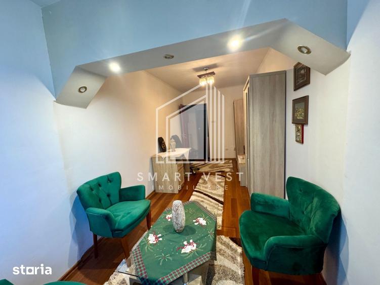 Apartament cu 3 camere semidecomandat, mobilat în Cloșca