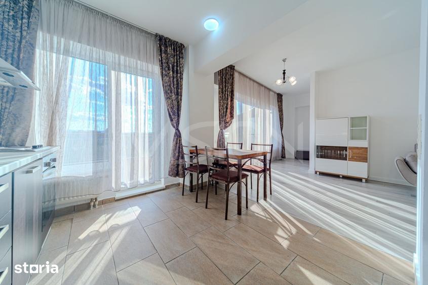 Apartament cu 2 camere semidecomandat în Plopilor