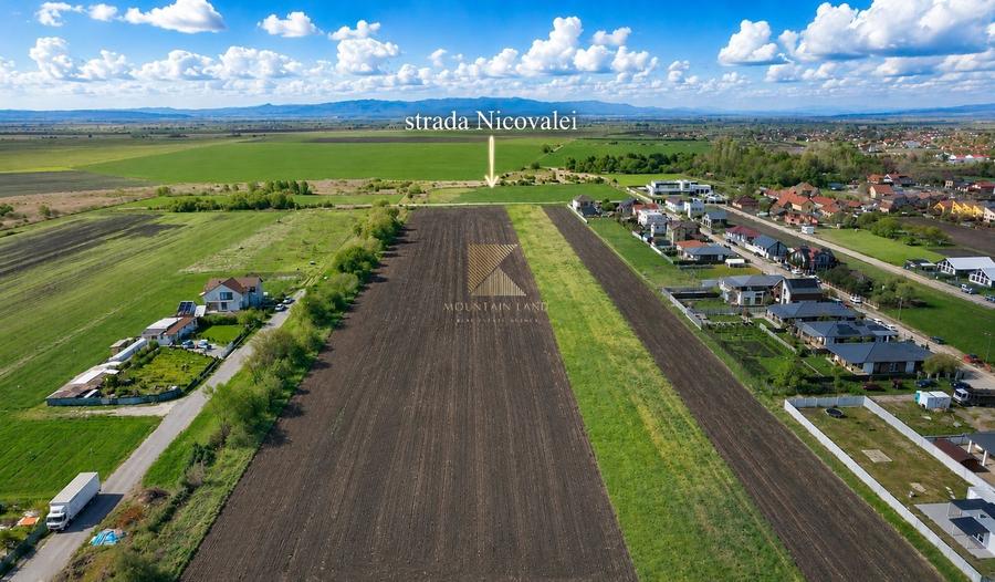 Teren Construcții intravilan de 535 mp, în Stupini