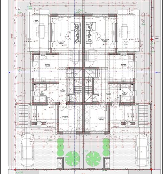 Casă cu 4 camere cu Teren 315 Mp în Ghiroda