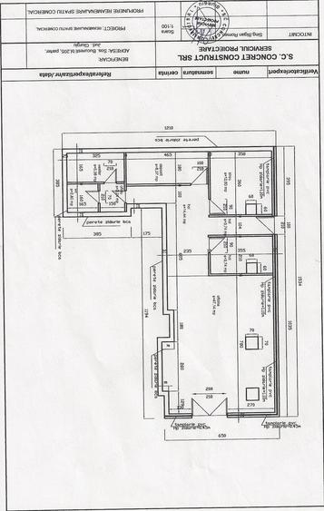 Spațiu comercial, de 120 mp, în Central