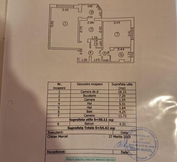 Doraly mall-apartament 2 camere decomandat cu gaze - 10