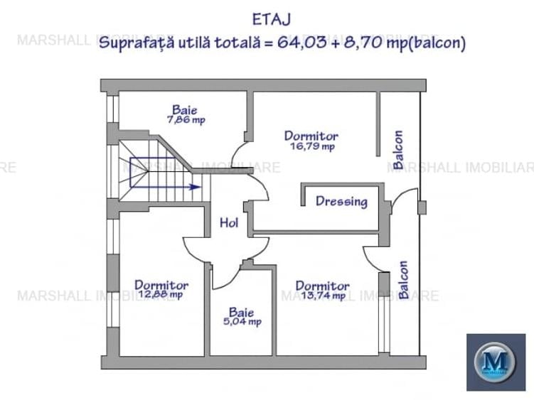 Casă cu 5 camere cu Canalizare în Bucov