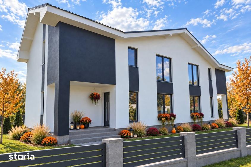 Casa tip duplex, 157 mp, cu gard, la drum asfaltat, Santana, Unirii - 9
