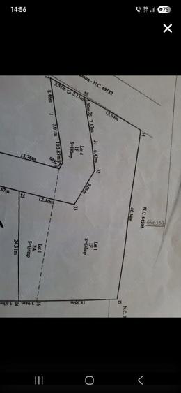 Teren de 772 mp, în Exterior Vest
