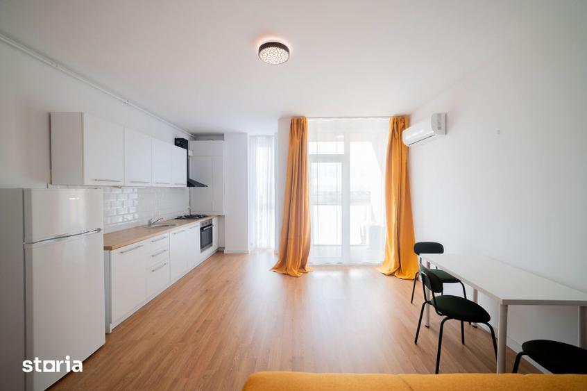 Apartament cu 2 camere semidecomandat, mobilat în Torontalului