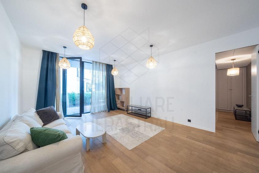 Apartament cu 3 camere decomandat, mobilat în Herăstrău — fotografia 3