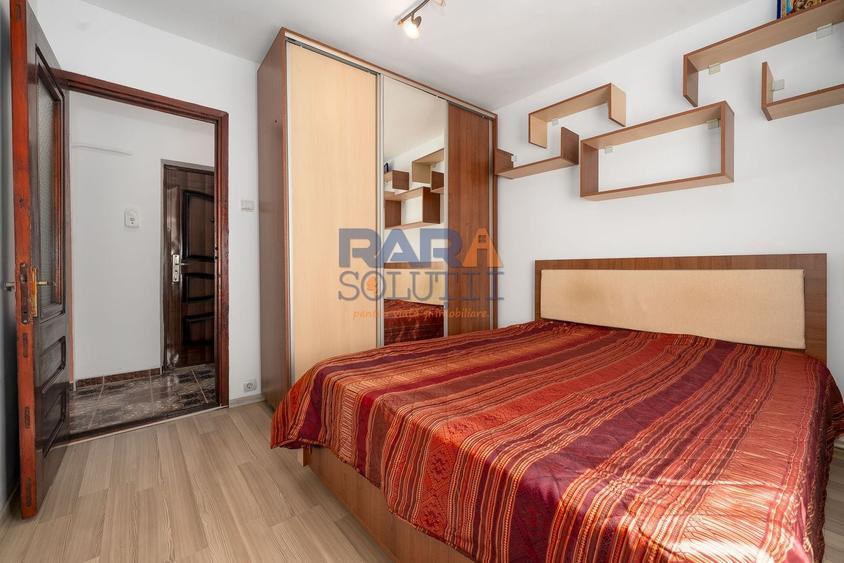 Apartament cu 3 camere semidecomandat, mobilat în Nord