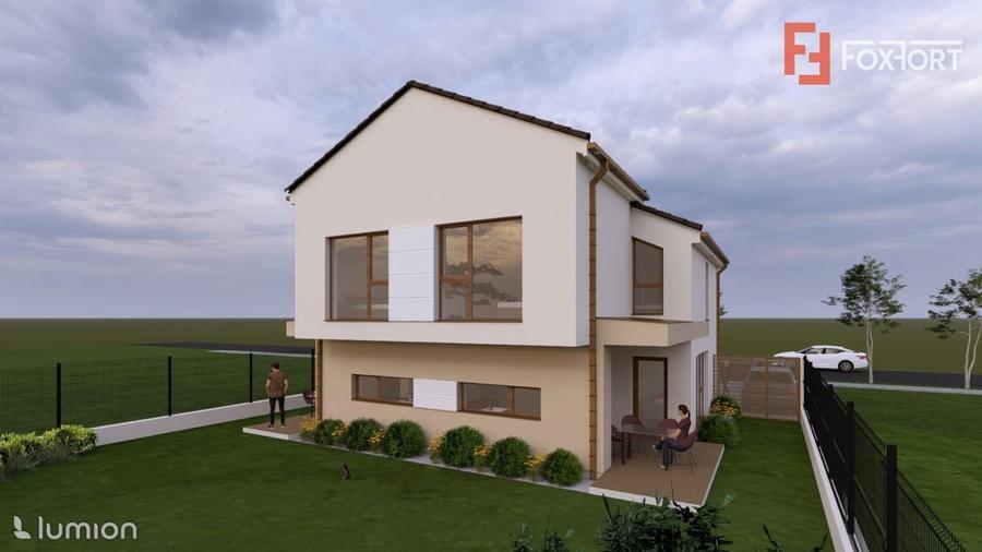 Duplex cu 4 camere cu Canalizare în Dumbrăvița