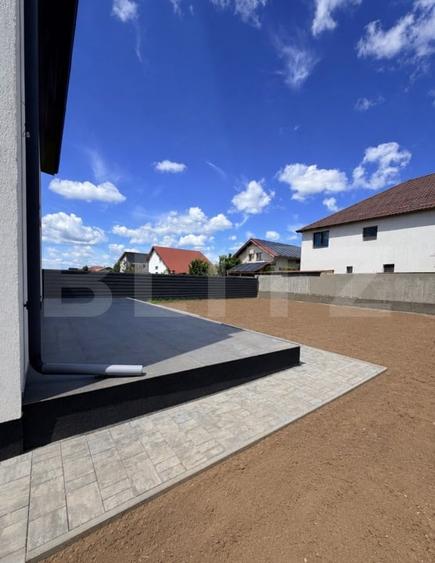 Casa noua de vanzare, finisata la cheie, teren 540 mp, 157 mp - Sanpetru - 2
