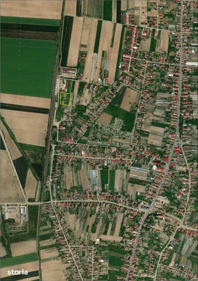 Teren de 4000 mp, în Biharia