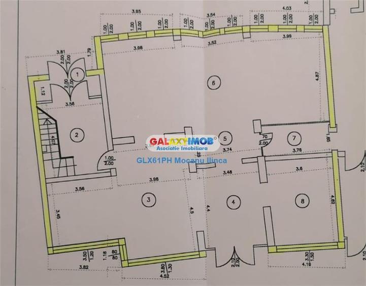 Spațiu comercial, de 161 mp, în Ultracentral